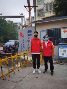 市文旅集團(tuán)一線戰(zhàn)“疫”之：“帥飛了”組合秒變“救火勇士”，“暖心”大白全心全意為居民服務(wù)